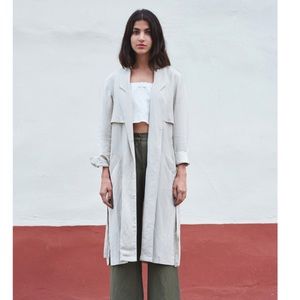 First Rite Trench - White